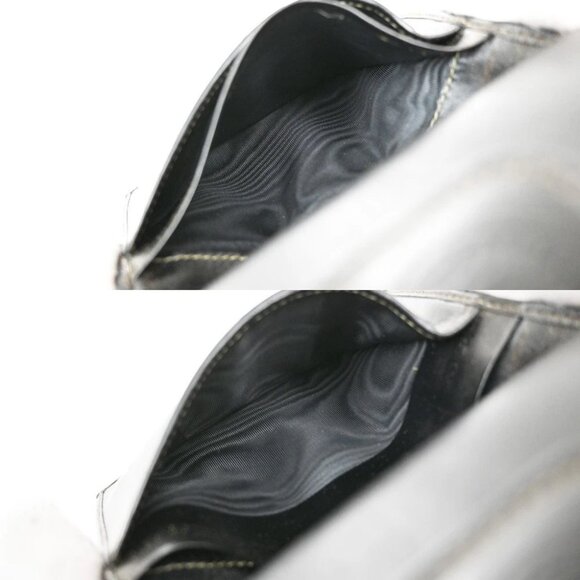 FENDI Logo Pequin Pattern Bifold Comapct Wallet PVC Leather Brown Italy - Picture 9 of 14